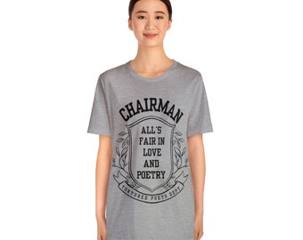 Chairman of the tortured poets department | Taylor Swift | TPD | Tortured Poets | Pop Shirt | Chairman shirt
