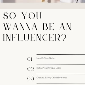 So You Wanna Be An Influencer? Influencer DIY | How to become an influencer