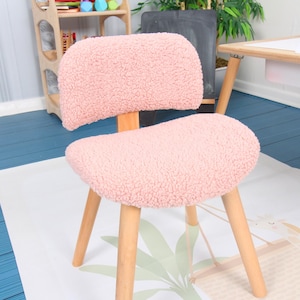Montessori Chair-Montessori Furniture-Gift for kids Naturel Chair-Kids Furniture-Kids Play Chair-Montessori Seat-Kids Furniture-Wooden Chair