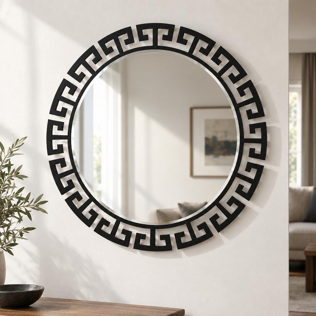 Greek Style Mirror - Etsy