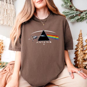 Comfort Colors Artemis II Shirt, NASA Space Program Shirt, Space Capsule Shirt, Artemis II Orion Space Shirt, Dark Side of the Moon