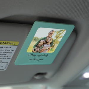 Custom Photo Sun Visor, Visor Clips for Car, Gift for Boyfriend, Best Friend Gift, Visor Clip Photo, Car Accessories, Personalized Gift
