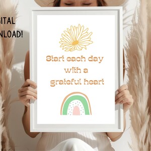 Good Things Retro Quote Wall Print, Quote Wall Art, Retro Wall Decor,Printable Wall Art,Digital Print Download, Digital Download Wall Print