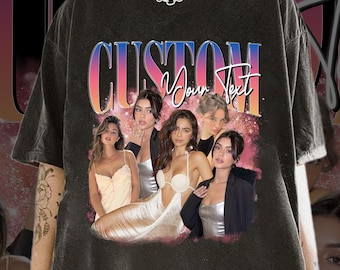 Camiseta personalizada com foto, camiseta vintage com estampa gráfica, camiseta personalizada estilo rap pirata, personalize suas próprias camisetas, camiseta estilo rap pirata para namorado/namorada
