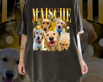 Custom Bootleg Shirts, Custom Bootleg Rap Tee, Custom Bootleg Tee Dog, Pet, Custom 90S Bootleg Shirt, Personalized Bootleg Tee, Name Custom