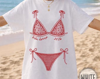 Coastal Bachelorette Shirts, Bikinis and Martinis Last Splash Seashells and Wedding Bells, Last Toast on the Coast Bachelorette Shirts