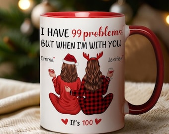 Custom Best Friend Mug, Best Friend Gift, Personalized Custom Mug, To Bestie Gift, Gift for Best Friend, Christmas kitchen decor, Xmas Gift