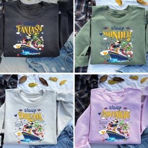 Benutzerdefinierte Disney Cruise Shirt, Disney Cruise 2024 Shirts, benutzerdefinierte Disney Cruise Familie Passende Shirt, Disney Cruise Group T-Shirts
