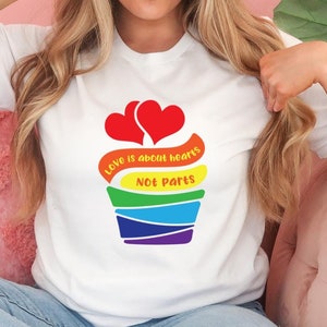 LGBT Cupcakes Shirt, LGBT Pride Sweater, Pride Month Shirt, LGBT Gay Pride Gift Shirt, Pride Flag Tees, Gifts For Gay Sweater, Cakes Lover
