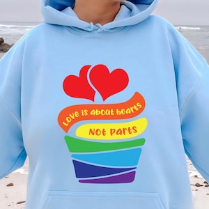 LGBT Cupcakes Sweatshirt, LGBT Pride Sweater, Pride Month Shirt, LGBT Gay Pride Gift Shirt, Pride Flag Tees, Gifts For Gay , Cakes Lover