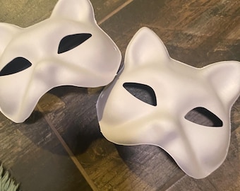blank cat mask | pack of 1-3