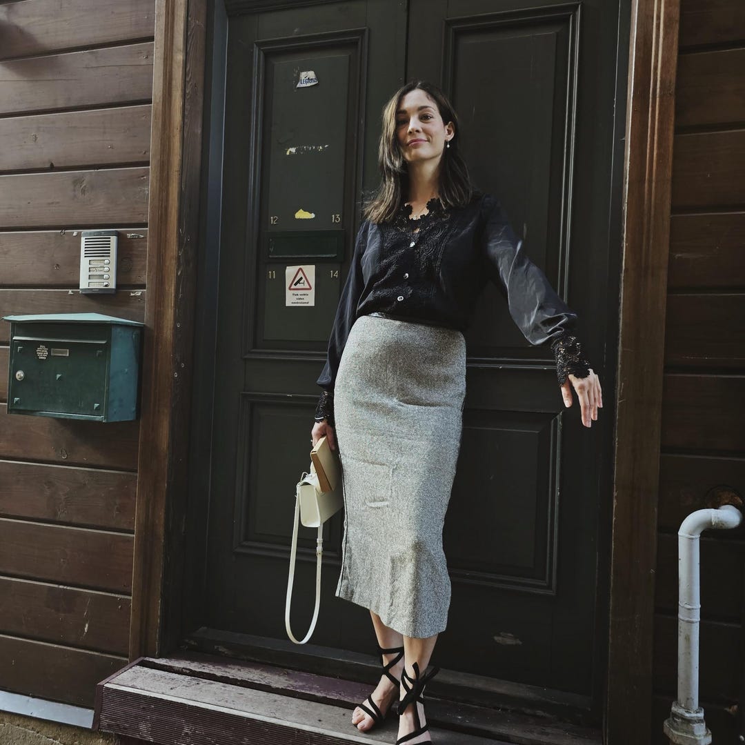 Vintage Long Skirt