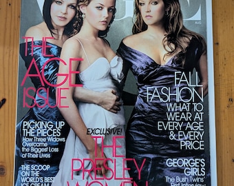 Vogue Magazine - The Presley Women