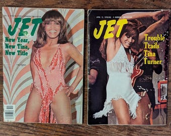 Jet Magazine - Tina Turner (2 issues)