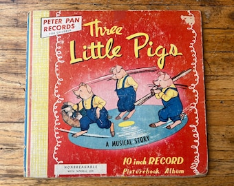 Three Little Pigs - Peter Pan Records (1950)