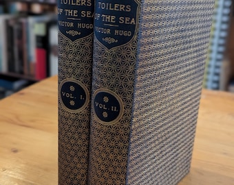 Vintage Toilers of the Sea Books: Victor Hugo Set
