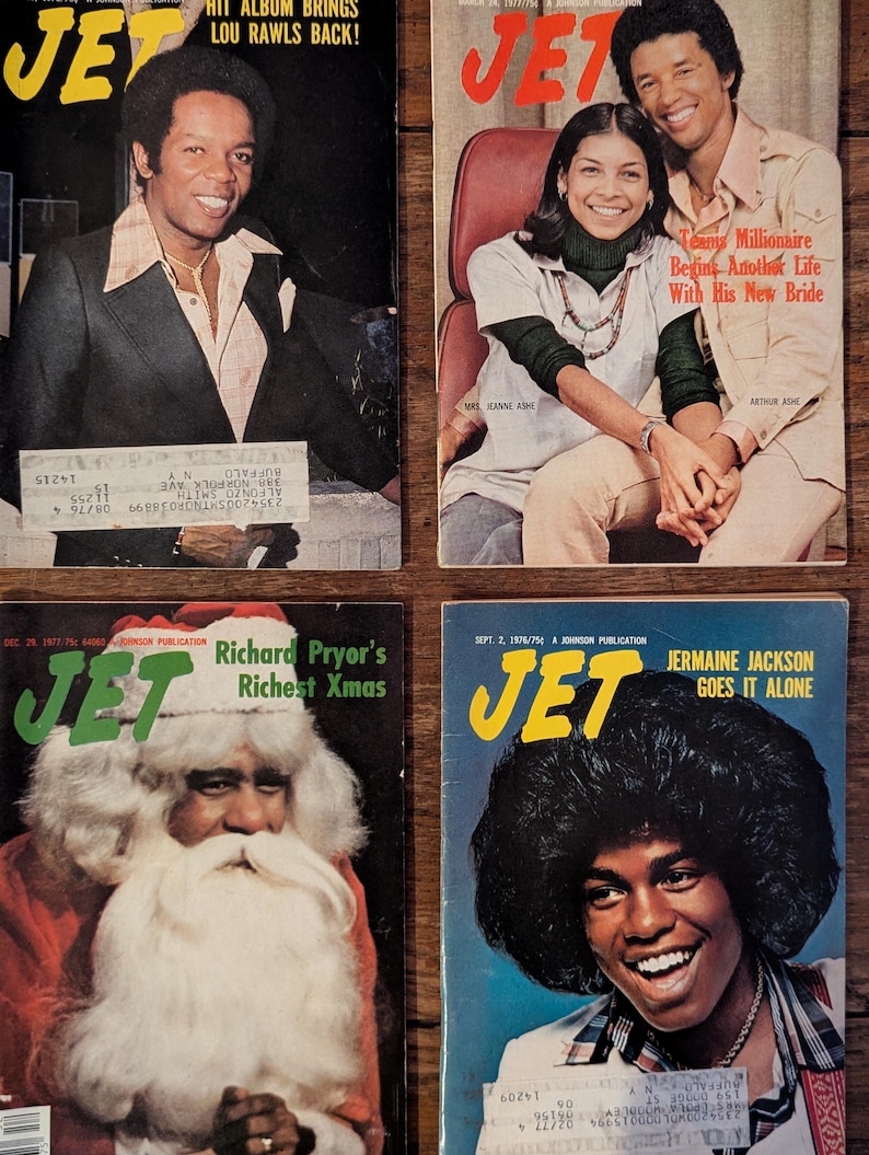 Vintage Jet Magazine - 1970s - Etsy