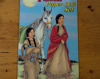 Deluxe-Set mit Papierpuppen der amerikanischen Ureinwohner