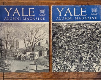 Yale Alumni Magazine - 7 issues (1940s)