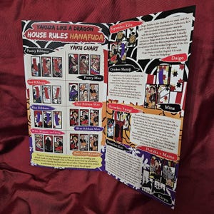 Foglio informativo su Yakuza Hanafuda (carte non incluse)