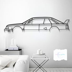 Metal Car  Wall Art: Modern Automotive Decor