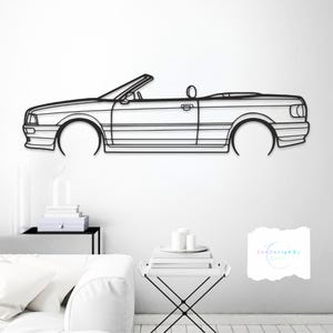 Metal Car  Wall Art: Modern Automotive Decor