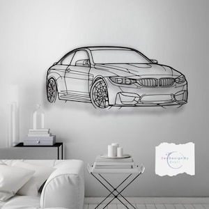 Metal Car Decor Metal Wall Art, Car Garage Wall Decor, Automotive Sign, Gift For Him, Car Decor, Personalized Gift,Wall Hangings