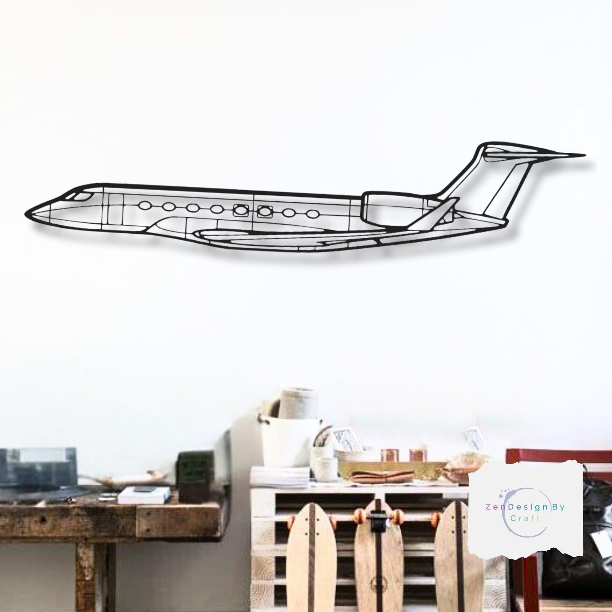 Gulfstream Silhouette - Etsy