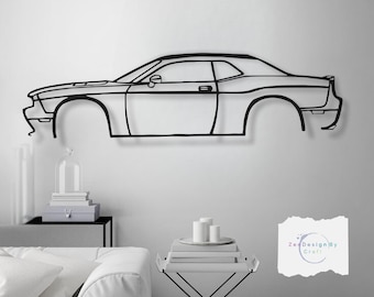 SRT V1 Metal Car Wall Art,Track Focused American Performance with Aggressive Engineering DNA, Premium Garage Display, Gift for Car Fans