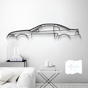 Cobra 2023 Metal Car  Wall Art: Modern Automotive Decor