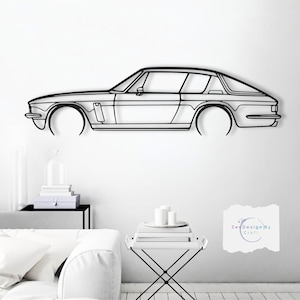 Metal Truck Decor Wall Art- Unique Valentine&#39;s Day Gift for Car Lovers - Modern Automotive Decor for Him , Garage or Office Gift