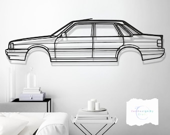 Typ 85 1986 Metal Car Wall Art, Iconic Group B Rally Legend with Raw Performance Spirit, Bold Garage Display, Gift for Car Enthusiasts