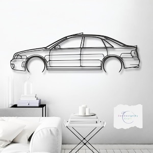 Metal Car  Wall Art: Modern Automotive Decor