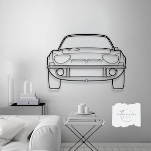Metal Car Decor Metal Wall Art, Car Garage Wall Decor, Automotive Sign, Gift For Him, Car Decor, Personalized Gift,Wall Hangings