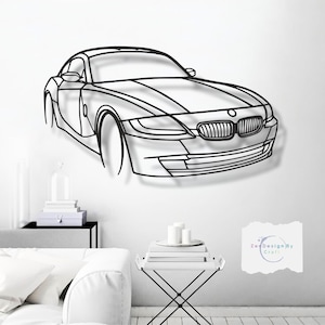 Metal Car Decor ,Garage Wall Decor, Automotive Sign, Gift For Him, Car Wall Decor, Personalized Gift,Wall Hangings,Valentines day gift