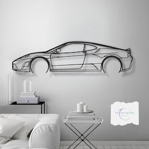 Metal Car  Wall Art: Modern Automotive Decor