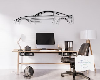 2020 Metal Car Wall Art, Luxury Sports Coupe with Sleek Performance Lines, Garage or Home Decor, Gift for Car Lovers