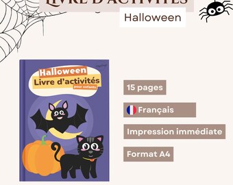 Livre d'activité Halloween