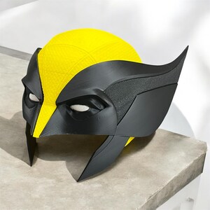 Wolverine Mask STL - Deadpool 3 Wolverine Helmet File - High Quality Cosplay Prop - For 3d printers