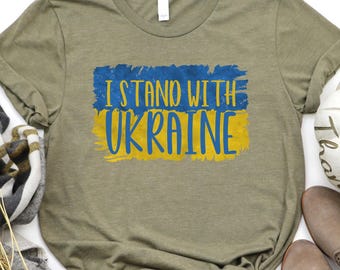 I Stand With Ukraine T-Shirt | Zelensky shirt, Ukraine shirt, Support Ukraine Shirt, Ukraine Military Tee, Ukrainian Flag Tee, Ukraine Army