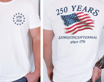 250th America Anniversary Shirt, Usa 250 Shirt, Independence Day Shirt, Celebrate 250th Anniversary Shirt, Usa Flag Shirt, Patriotic Tee