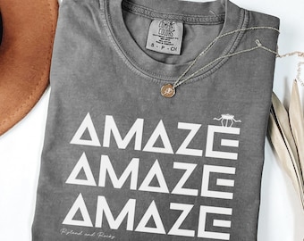 Comfort Colors® Amaze Unisex T-Shirt, Project Hail Mary Rocky Inspired Sci Fi Shirt, Unisex T-Shirt, Funny Space Quote Shirt