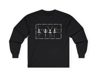 Dance is in My Bones - Halloween Dance Shirt, Long Sleeve Tee, Unisex Cotton Tee, Dance Lover Gift, Spooky Shirt, Halloween Costume