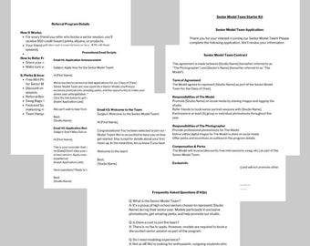 Seniorenmodell Programm | Senioren-Rep-Starterkit | Fotografen Senior Model und Senior Rep Programm