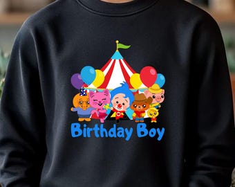 Plim Plim Kids Birthday Sweatshirt: Carnival Circus Gift