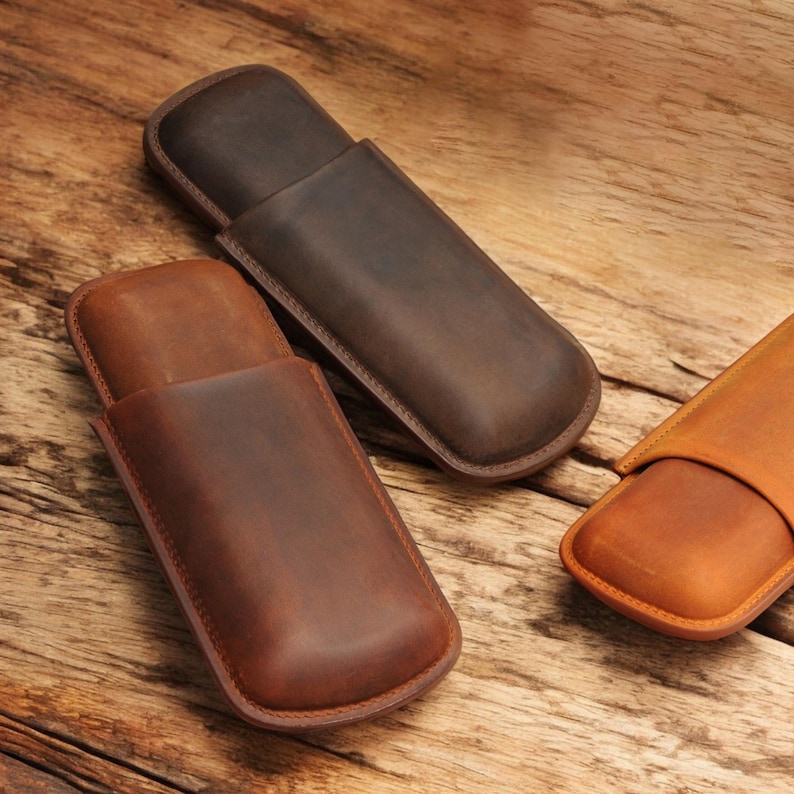 Leather Cigar Case