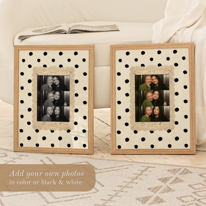 Photo inspiration: Picture Idea: How Lucky Are We Retro Wall Art Personalized Vintage Photo