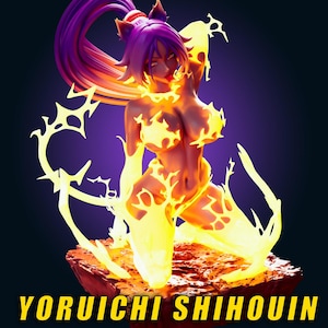 Bleach Yaruichi Figure, 3D Painted Figures, Action Figurines, Miniature Scupulture, Gift Figurine