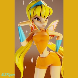 Stalle Fairy Form Figure, 3D Painted Figures, Action Figurines, Miniature Scupulture, Gift Figurine