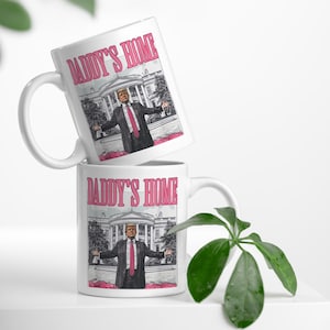 Donald Trump Mug, Trump Mug, Political Mug, Trump Lover Gift, Trump Fan Gift, Trump Coffee Mug, Patriotic Mug, Ceramic Mug, Tea Mug